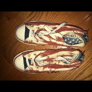 American Flag Converse